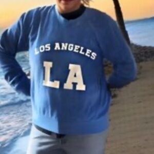 NWT Daydream Nation Los Angeles French Terry Sweatshirt Size XS Revolve